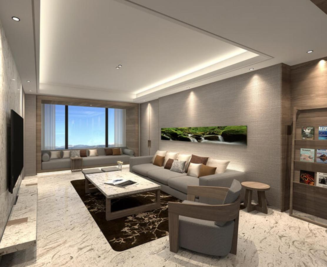 Cuncyue Hot Spring Resort Luodong Kamer foto A living room